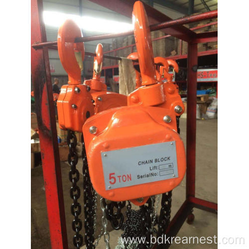 high quality manual chain block hoist